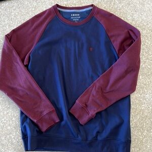 Mens IZOD Lined  Advantage Performance Stretch Pullover Size L